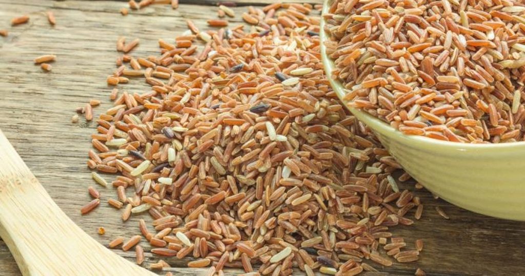 Natūralių rudųjų ryžių ir morkų košė